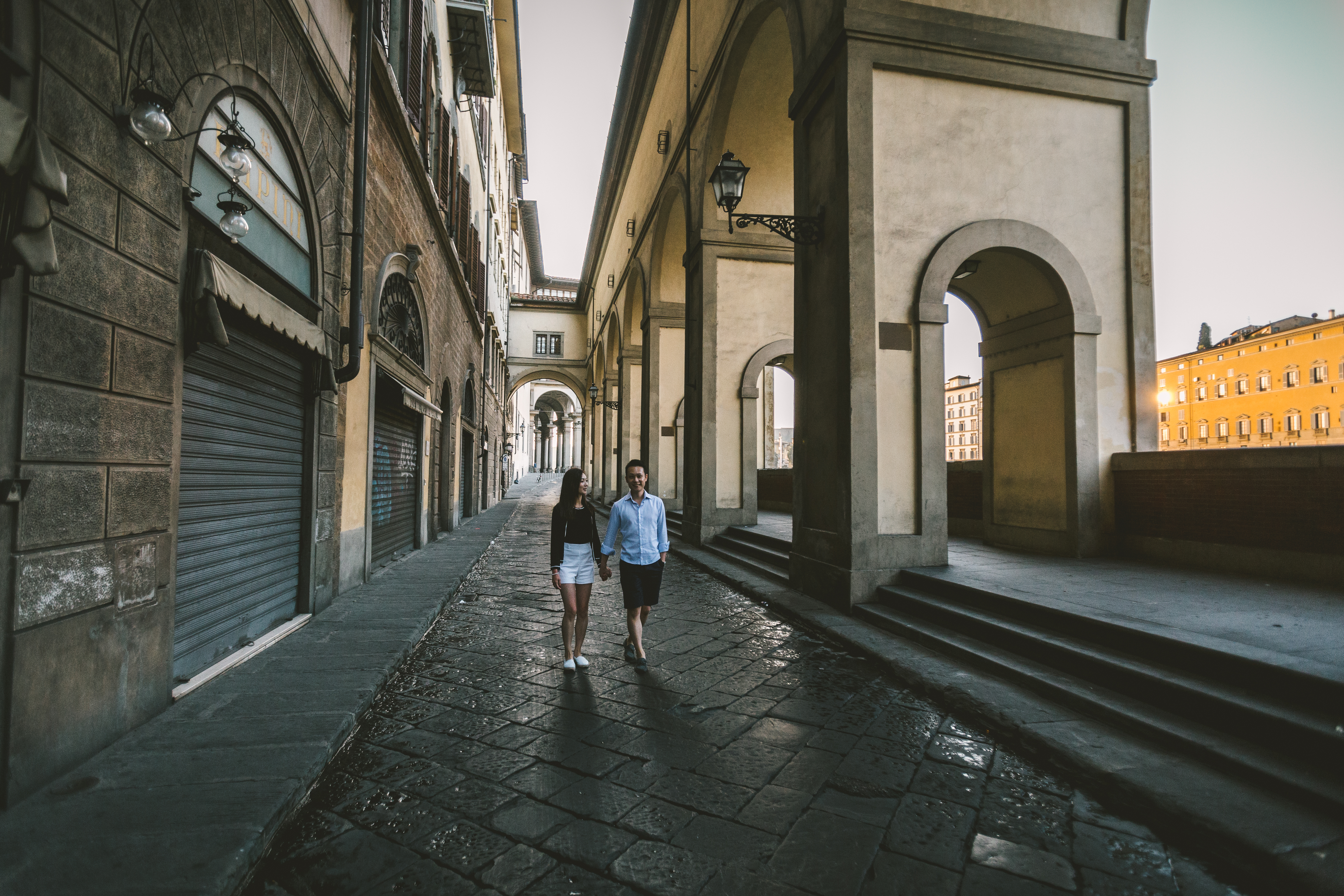 Elena Foresto Photographer Engagement in Florence