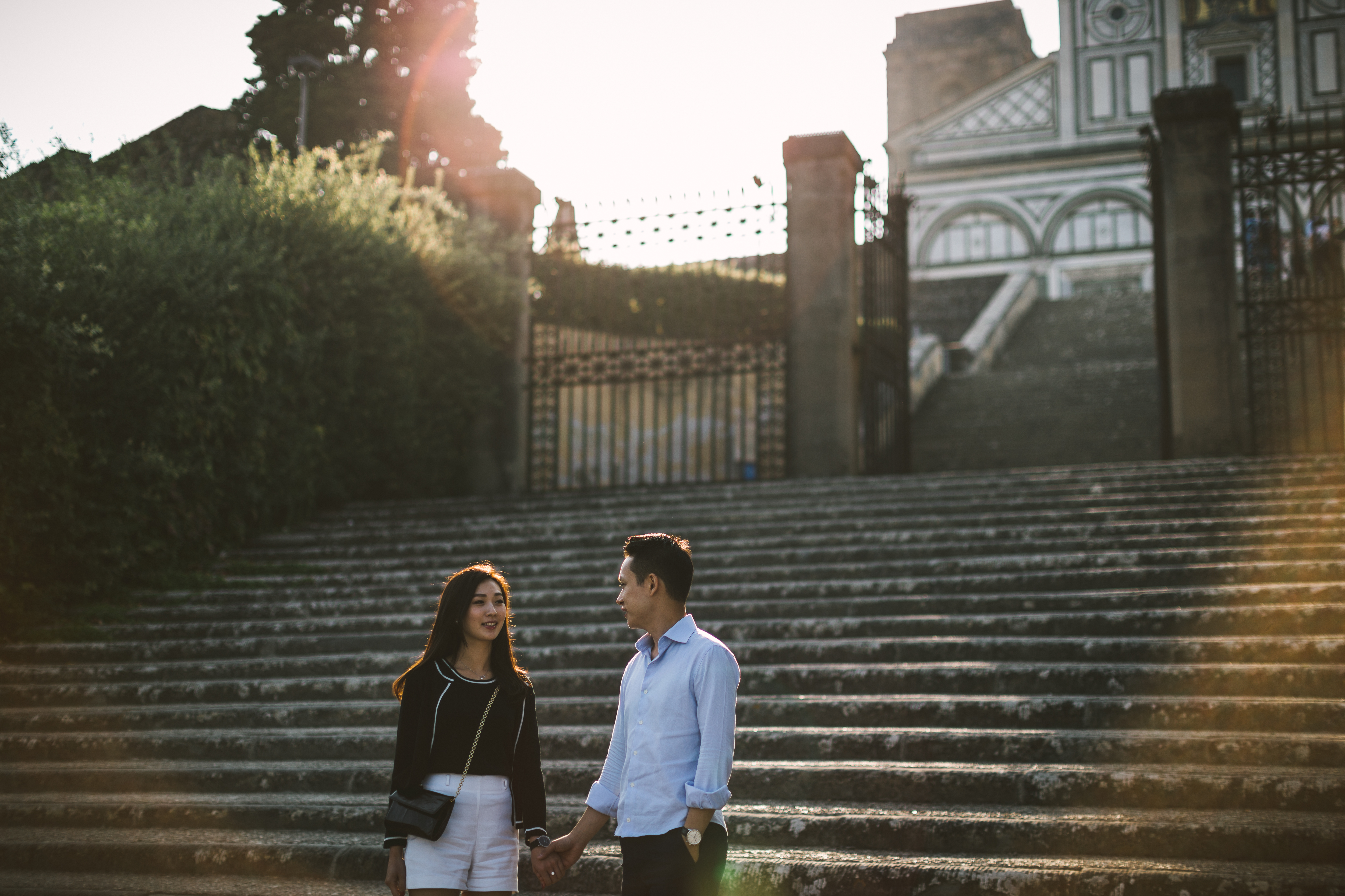 Elena Foresto Photographer Engagement in Florence