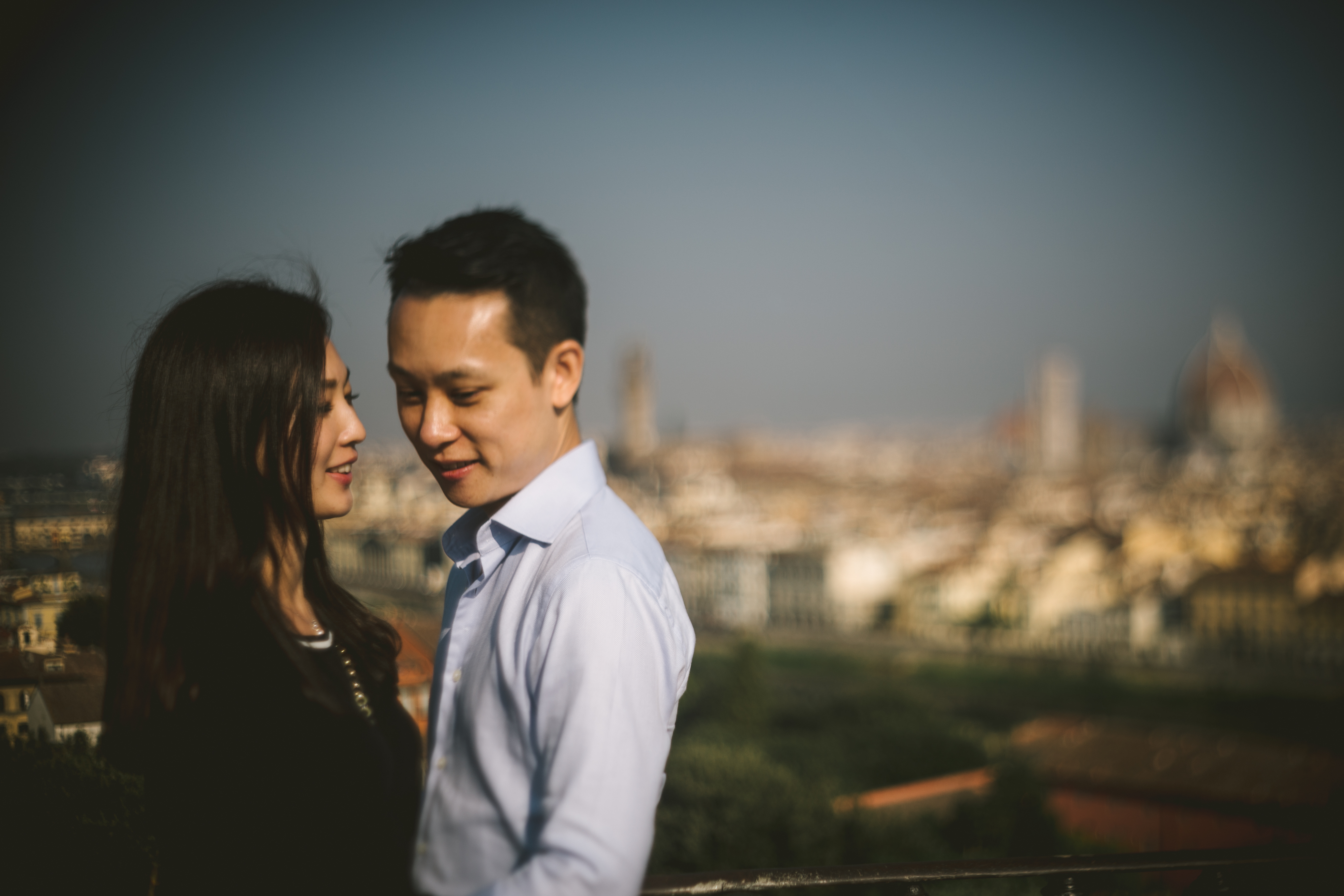 Elena Foresto Photographer Engagement in Florence