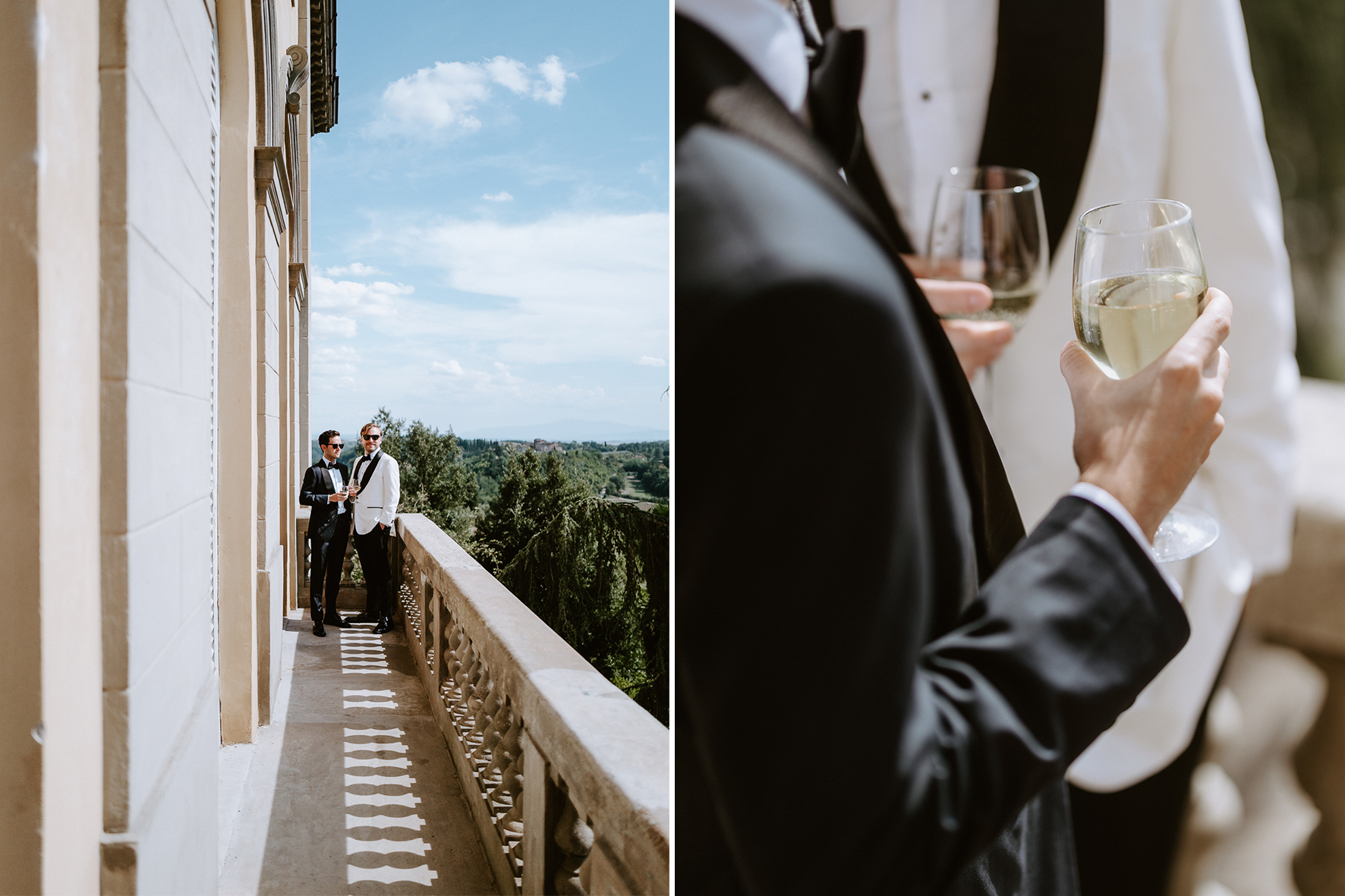 Elegant Gay Wedding Photographer in Tuscany