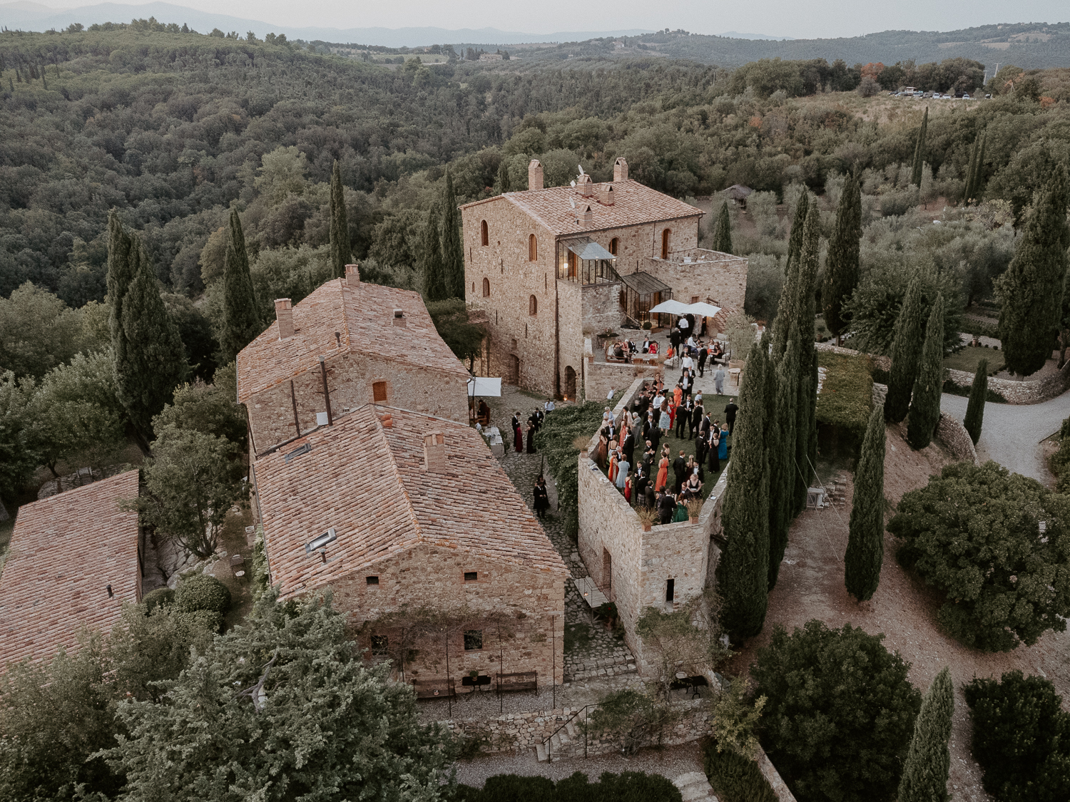 Castello di Vicarello wedding