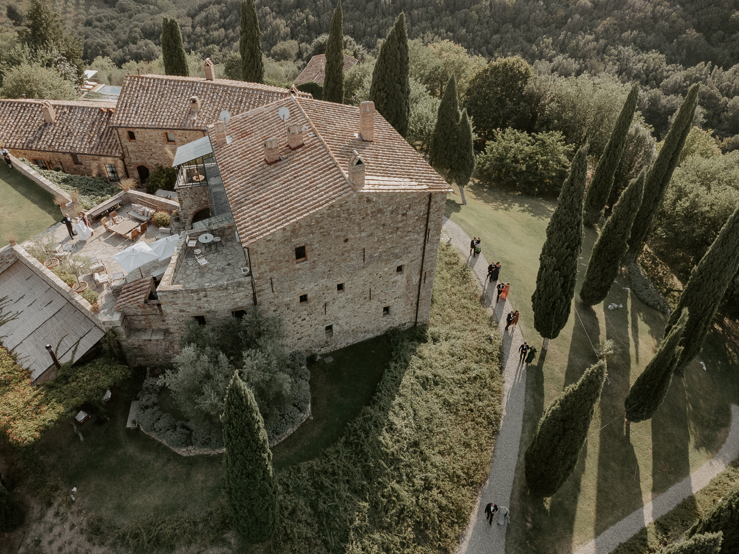 Castello di Vicarello wedding