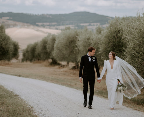 Romantic Wedding in Borgo di Castelvecchio Val d'Orcia