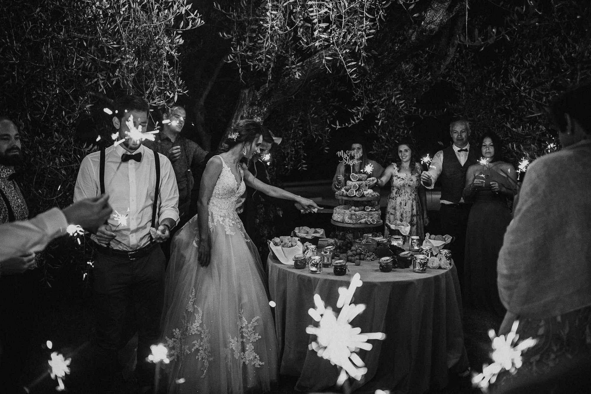 wedding photo in tuscany