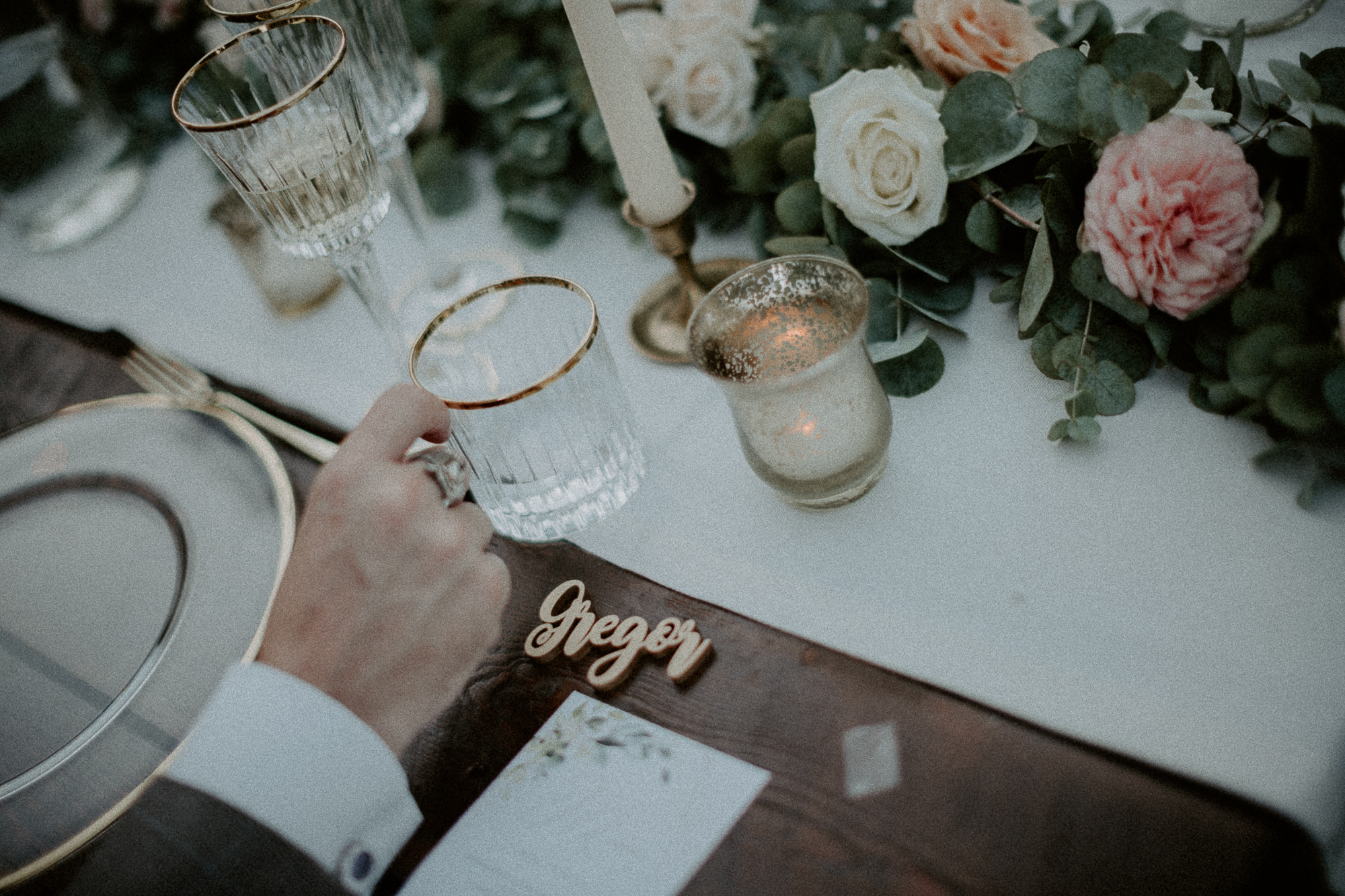 wedding photo in tuscany