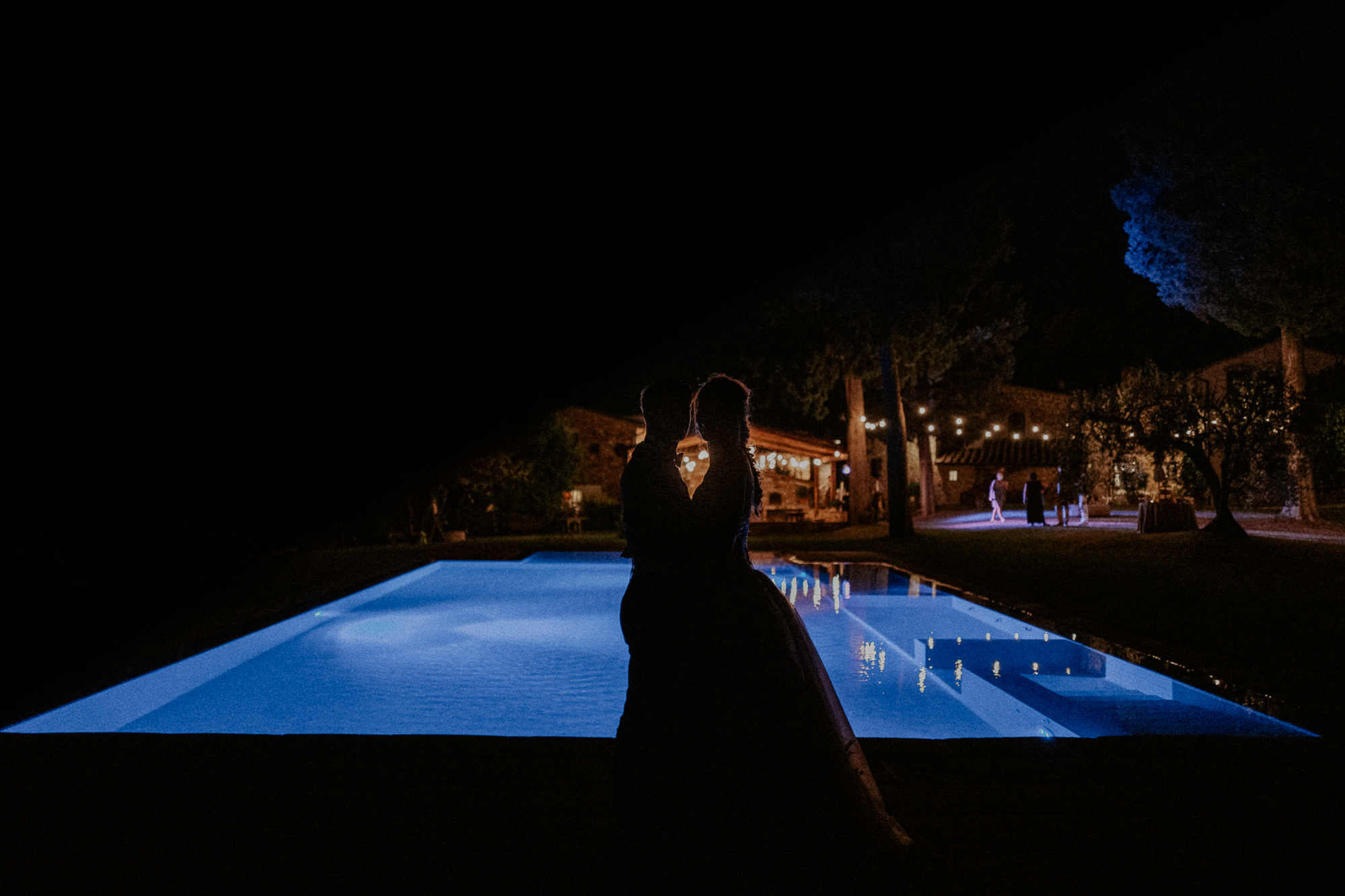 wedding photo in tuscany