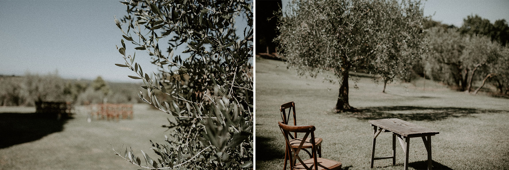 wedding photo in tuscany