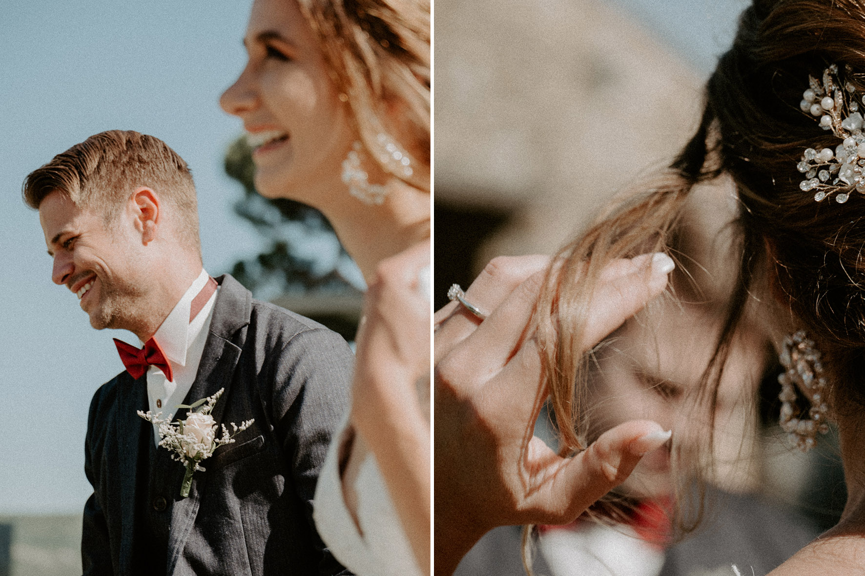 wedding photo in tuscany