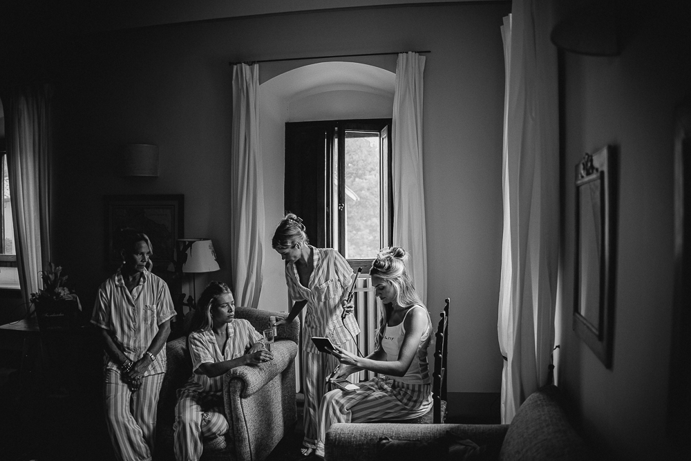 wedding tuscany elegant on film