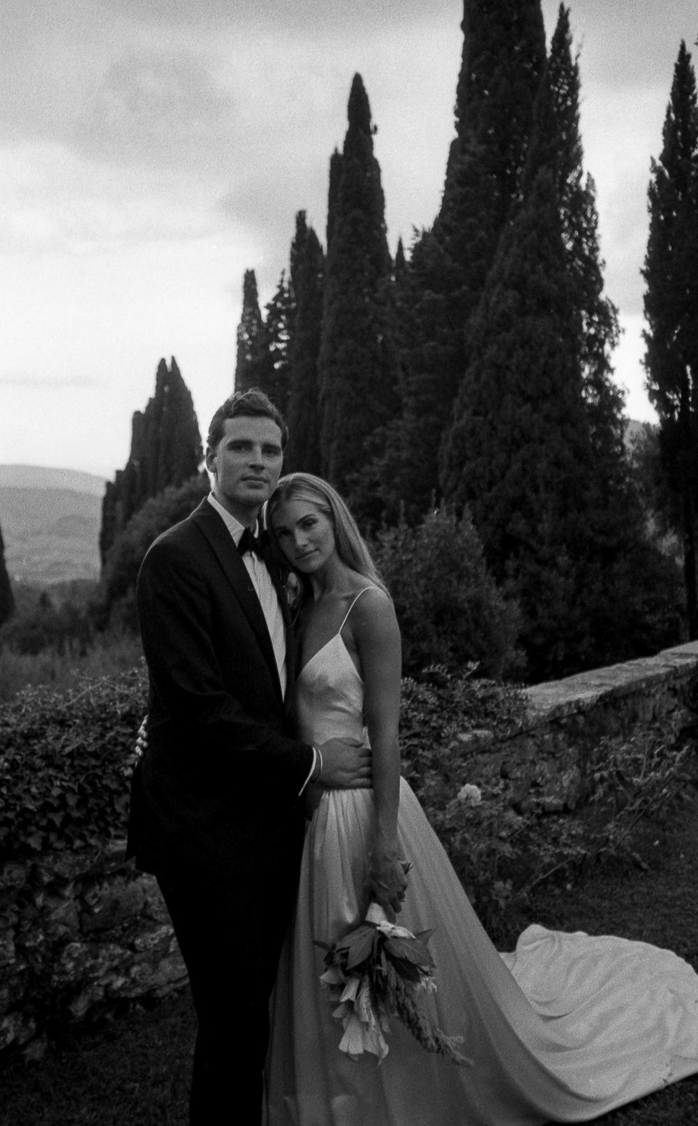 wedding tuscany elegant on film