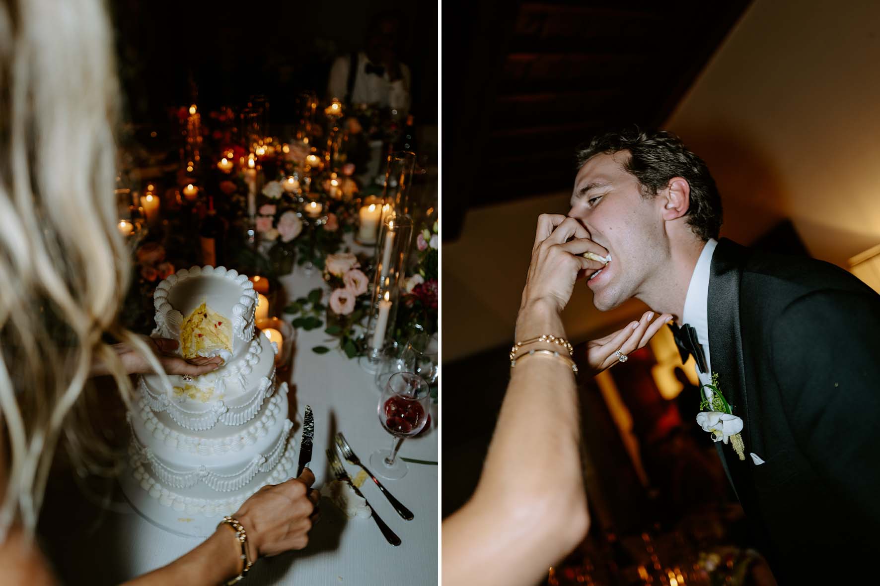 wedding tuscany elegant on film