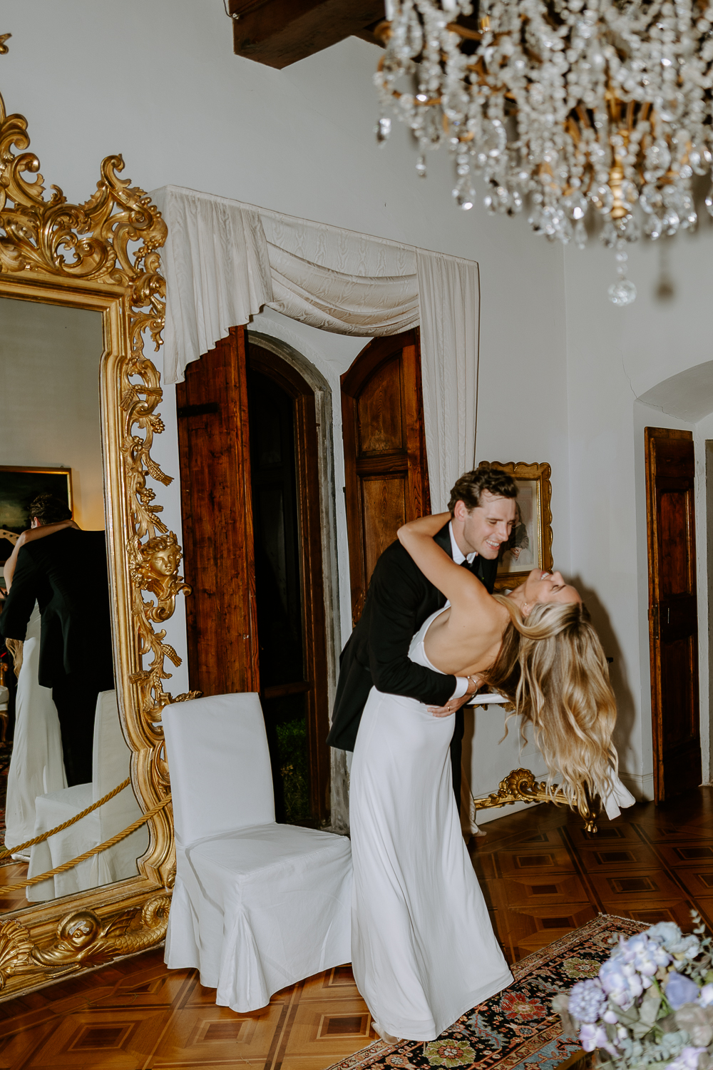 wedding tuscany elegant on film